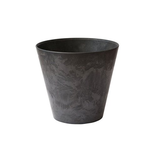アマブロ アートストーン [ ブラック/Sサイズ ] AMABRO ART STONE (約)直径21.5×高さ19.5cm