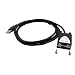 Produktbild Exsys EX-1311-2F USB 2.0 auf 1x Seriell RS-232 1.8 m Kabel mit 9 Pin Buchse LED Anzeige Schwarz