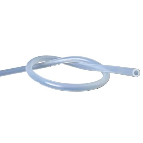 Liuchuchu 6X9mm Rubber Tubing 1M/5M/10M Silicone Tubing, Pure Hoses For Home Brewing Winemaking(,1M)