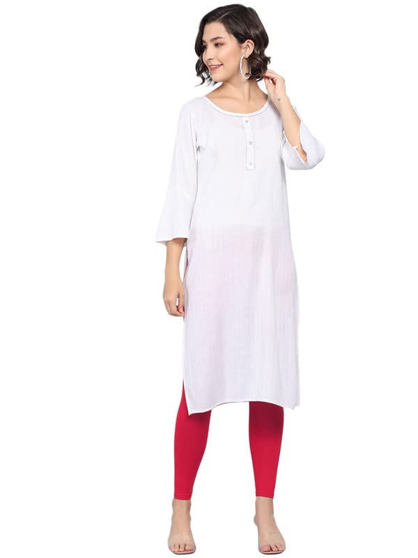 Image of NGT Super Cotton (Pack of 3) Ankle Length Leggings for Women and Girls.
