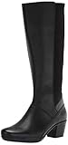 Amplia pantorrilla Clarks Emslie Emma Wide Calf, Botas de Moda Mujer, Negro, 38 EU