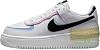 Nike AF1 - Shdw (0735-100FJ) Talla: 8.5 - Blanco/Negro-Dorado 2