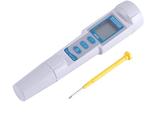 PH-mètre pour piscine et hydroponie moniteur de température et EC format stylo RJJ - 3
