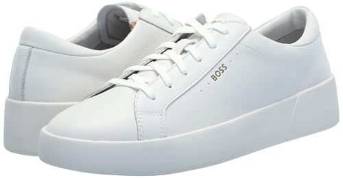 Image of BOSS Men's Belwar Smooth Leather Low Top Sneaker