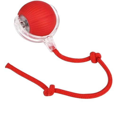Image of Tails Cat Toys,Agile Moving Ball with Elastic Mesh Tail,Interactive Cat Toy for Indoor Cats,Motion Activated,Ultra-Fast Kitten Toys