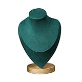 Estante para exhibición de joyas: este práctico soporte para exhibición de collares también es ideal para vitrinas de tiendas y expositores