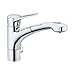Price comparison product image Kludi 39 945 05 62 Chrome MX DN 15 Kitchen Sink Tap with Pull-Out Spout - Grey