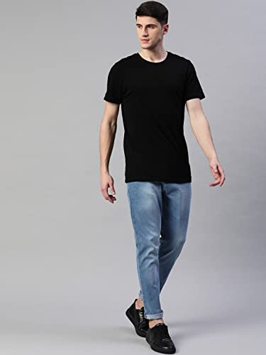 Image of Hubberholme Men's Stretchable Slim Fit Jeans - Casual Cotton Jeans for Men
