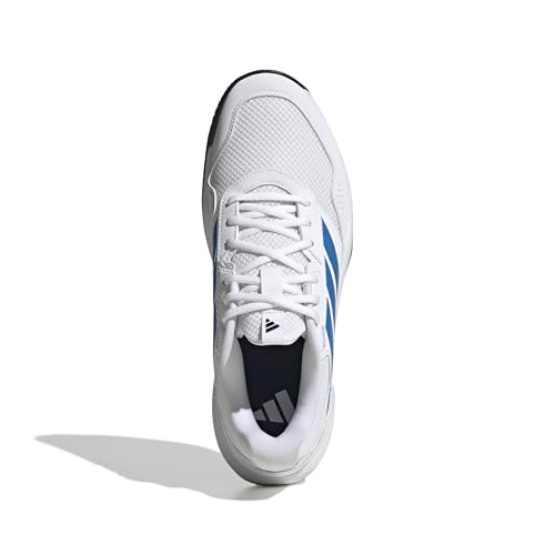 adidas Mens Gamecourt 3 All Court Sneakers Shoes - White - Image 5