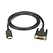 HDMI TO DVI CABLE, M/M, PVC, 5-M (16.4-F