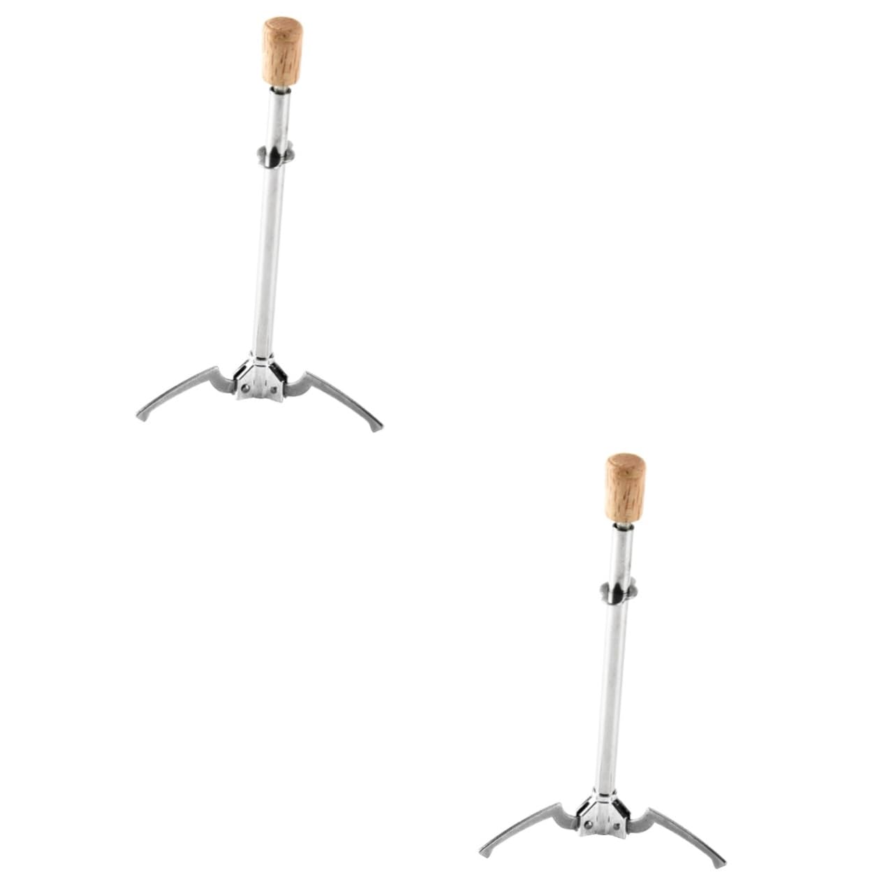 CIYODO 2 Pcs Silver Tongs for Serving Food Stainless Steel Ice Clip Reusable Ice Tongs for Charcuterie Board