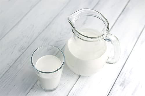 Miniatura 4 de Birch & Meadow Jarra de 1 galón de leche entera en polvo, sabor dulce ligero, almacenamiento de alimentos