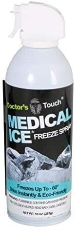 Freeze Spray DrsTouch Medical Ice 10 oz Strength Medical Grade (283ml)