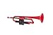 pBone PTRUMPET1R Plastic Trumpet, Red
