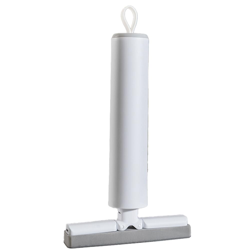 CTRLZS Self-Squeezing Mini Mop, Foldable Cleaning Tool for Home Use, Strong Absorbency for Bathrooms, Kitchens, and More