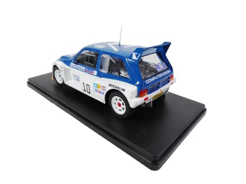 - Miniature car reproduced in 1/24 scale compatible for MG METRO 6R4 POND - RAC Rally GB 1985 - RVQ21