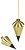 Stanley 47-973 8-Ounce Brass Plumb Bob