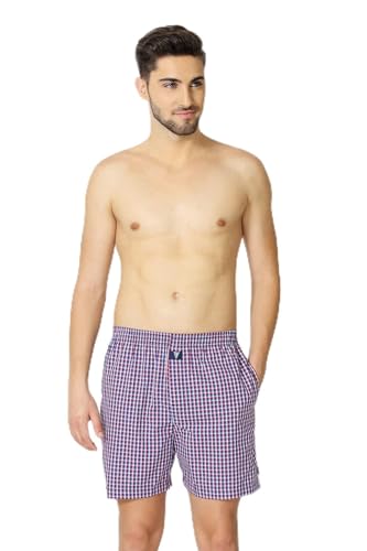 Van Heusen Men’S Checkered Boxers (10111_Assorted_Xl) (Color & Prints May Vary)