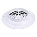 Adjustable Air Ventilation Cover Round Ducting Ceiling Wall Hole ABS Air Vent for Bathroom and Kitchen, White（250）