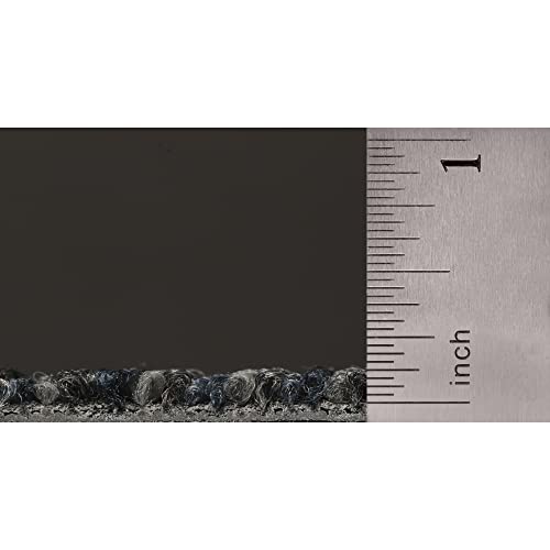 Image of Mohawk Basics 8 inch x 8 inch Carpet Tile Sample with EnviroStrand PET Fiber in Ocean Deep, (1 Sample)