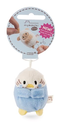 NICI Kuscheltier Wellensittich Birb 5cm - beige - Weiches Plüschtier...
