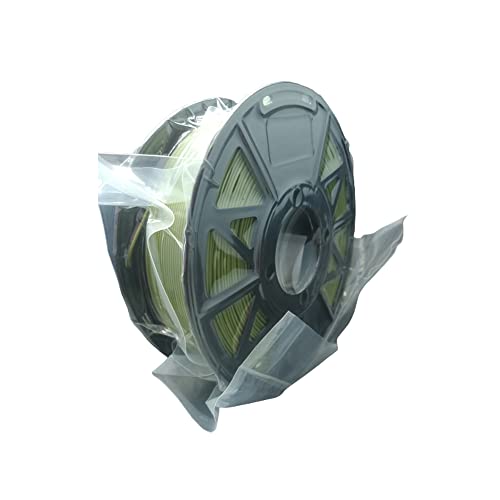 Image of Tesseract Premium PLA + 1.75mm 3D Printing Filament | Dimensional Accuracy + /- 0.03mm | Compatible with Most FDM Printers | 1 KG 3D Printer Filament - PLA Military Green (Quantity 1)