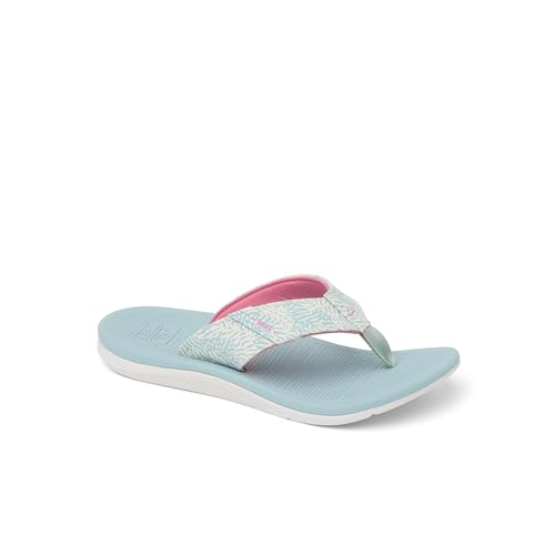 REEF Girls Sandals, Kids Santa Ana, Blue Haze, 13 by REEF - Image 2