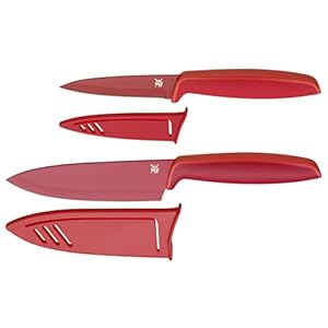 WMF Touch Messerset 2-teilig Kochmesser Rot