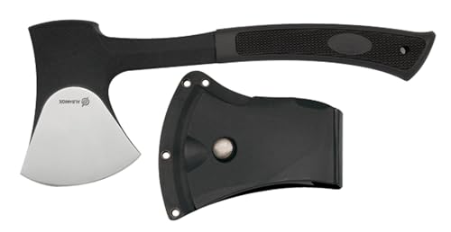 Imex El Zorro 31746 Hacha táctica (INOX, Mango Goma Total 275 mm), Única