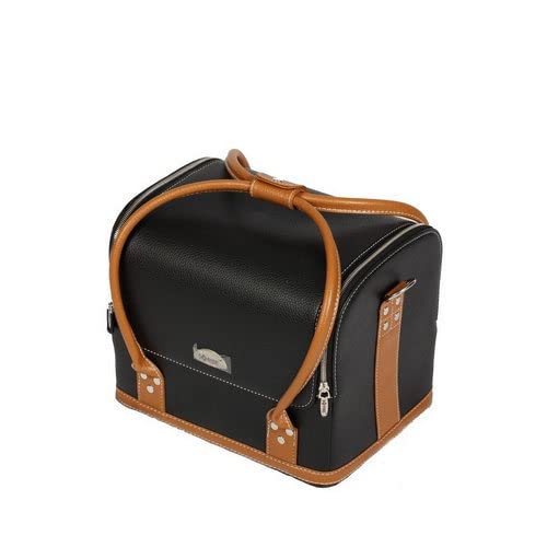 A R ENTERPRISEProfessional Cosmetic Organiser Box Makeup/Jewellery/Nail Paint/Brushes and ETC Bridal Vanity Box (Colour), printed white, Luggage