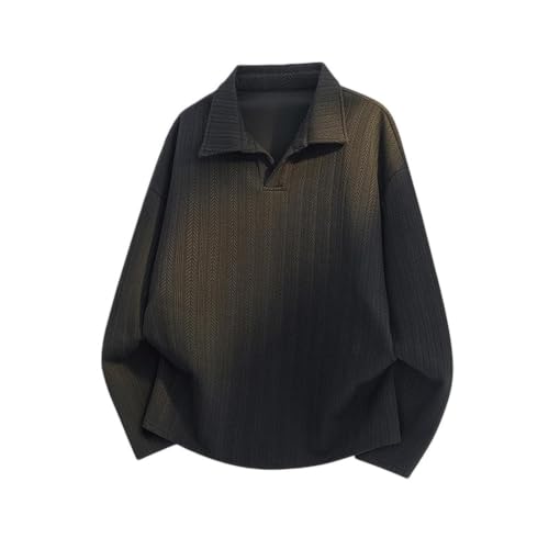 Sweat-shirt col polo homme USTZFTBCL pull amovible manches longues
