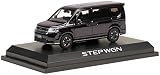 HJ43 1/43 Honda STEP WGN e: HEV SPADA Twilight Mist Black Pearl Finished Product