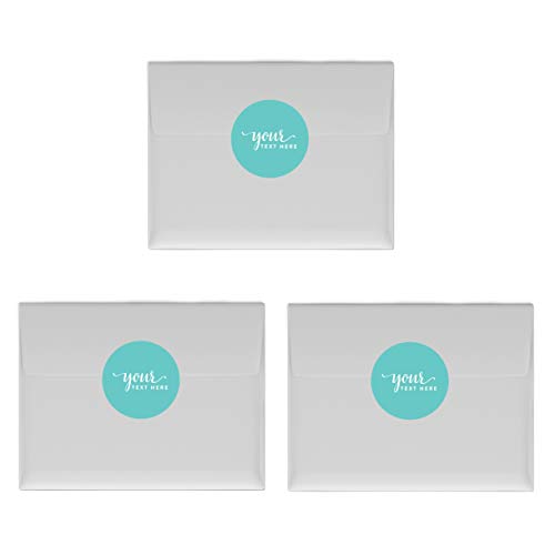 Andaz Press Fully Personalized Collection, Chocolate Drop Label Stickers Fits Kisses, Custom Made Any Name, Your Text Here, 216-Pack, For Weddings, Christmas, Holidays #TOP1