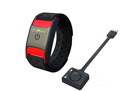 CHILEAF CL830 Heart Rate Monitor Armband - Optical Heart Rate Armband Monitor Bluetooth
