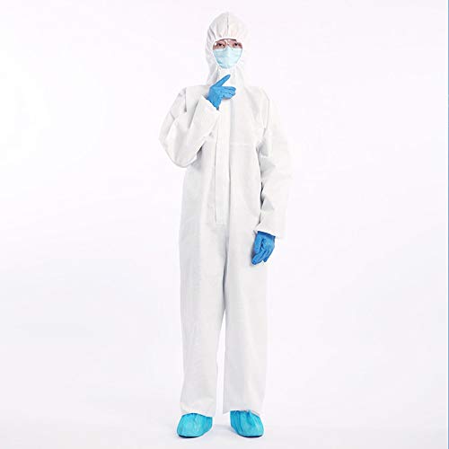 HOUSEHOLD L-DJJ Comfortable fit, Painter Protection For New Disposable Civilian Protective Clothing Boiler Hood Can Fully Protect And Effectively Prevent Dust From Entering,For home (Size : XXXL)