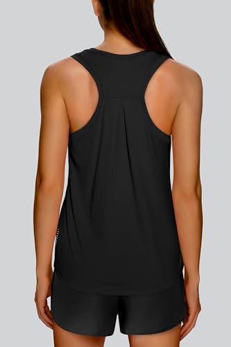 XIEERDUO Tank Top for Women Racerback Sleeveless Workout Tops Loose Fit Yoga Running Gym Shirts for Women2