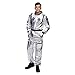 Morph Astronaut Costume Adult, Silver Space Suit Men, Mens Halloween Costume Astronaut Suits, Nasa Costumes Adult, Large