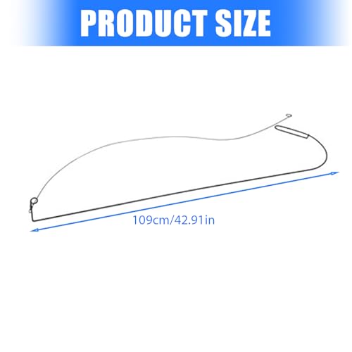 Leviers extensibles en acier de 108 cm avec tête d'ouverture multifonction - 7