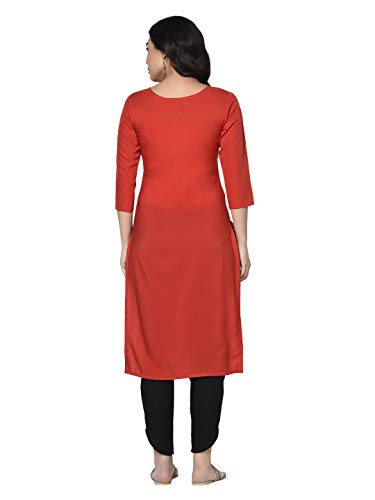 Image of Avah Women's Crepe Regular Kurta