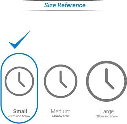 Image of Multi color digit, green frame round Plastic Case Value Added Round Analogue Wall & Table Clock