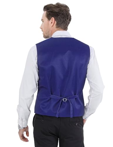 2-Piece Texas Flag Suit Vest for Men, Party Waistcoat Vest & Bow Tie2