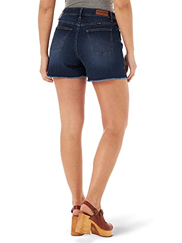 Wrangler Women's 4" Fray Jean Short, Stockton, 0 #TOP1