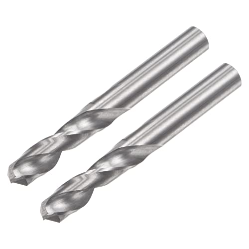 Foret hélicoïdal carbure massif 4,9 mm uxcell pour percer les métaux durs sans déviation x2