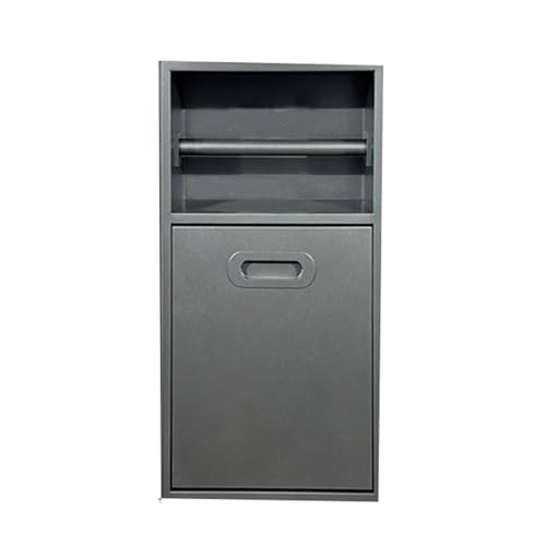 Cabine de douche encastrée étanche en acier inox pour éliminer le bazar