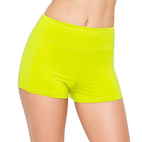Image of ALWAYS Yoga Shorts for Women - High Waisted Workout Biker Shorts for Yoga, Running & Under Dress Anti-Chafing Comfort