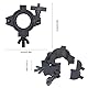 jindaaudio Bühne Beleuchtung Truss Clamp, Heavy Duty Montagehaken für DJ Lichter, Beleuchtung O Klemme Fit 3 Größe Rohrdurchmesser: 25mm/1inch, 38mm/1.5inch, 50mm/2inc（2 Stück）