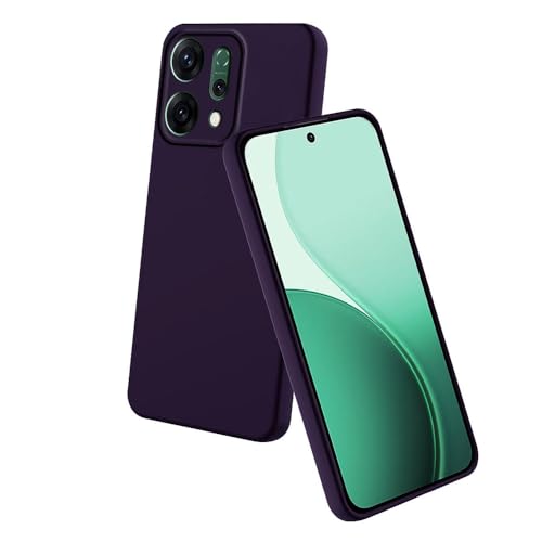 Image of Back Cover for Oppo Reno14 Pro 5G | Full Camera Protection | Premium Liquid Silicon Case | Flexible Bumper Case for Oppo Reno14 Pro 5G (Maroon Red)