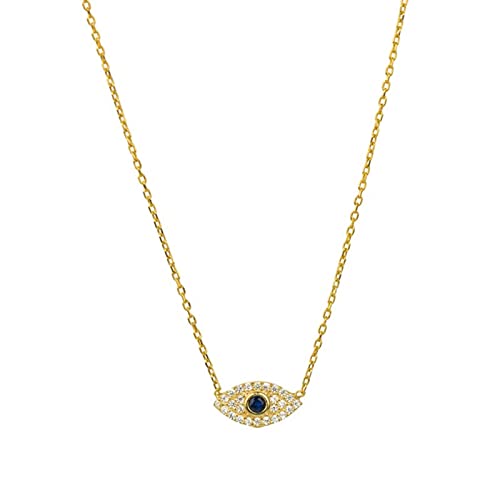Collier Ins Eyes Palm Zircon Pendant pour femme - Bijoux ZLBYGM