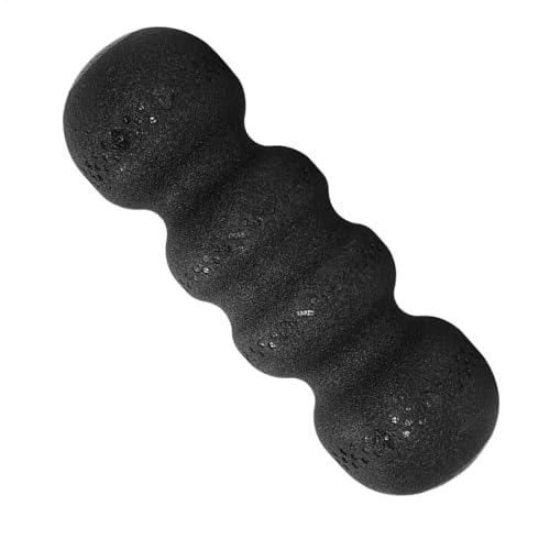 Rodillo de espuma para yoga, pilates | Trigger Point Deep Tissue Roller Stick | Forma de onda alta dureza – Columna de yoga para la recuperación muscular