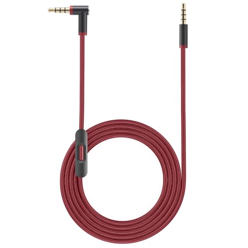 Cable de audio jack 3.5mm para auriculares Beats 1.4 m miniatura 4